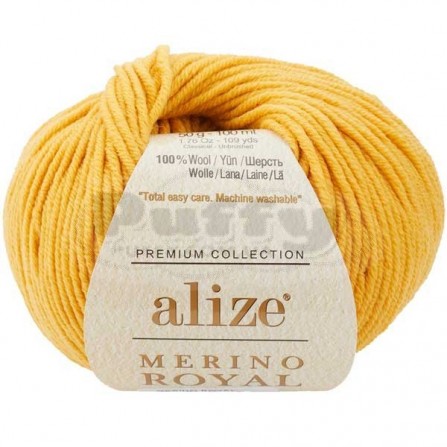 ALIZE MERINO ROYAL 02 шафран