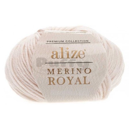 ALIZE MERINO ROYAL 67 молочно-бежевый