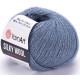 YARNART SILKY WOOL 331 сірий джинс