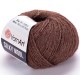 YARNART SILKY WOOL 336 коричневий