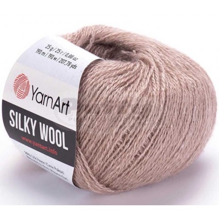 YARNART SILKY WOOL 337 беж