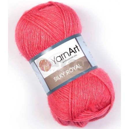 YARNART SILKY ROYAL 432 кораловий