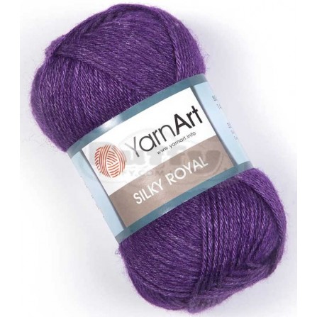 YARNART SILKY ROYAL 434 віолет