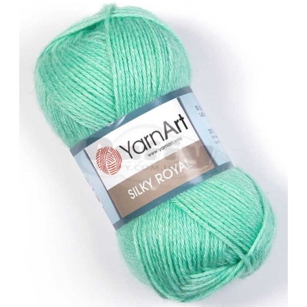 YARNART SILKY ROYAL 440 м'ятний