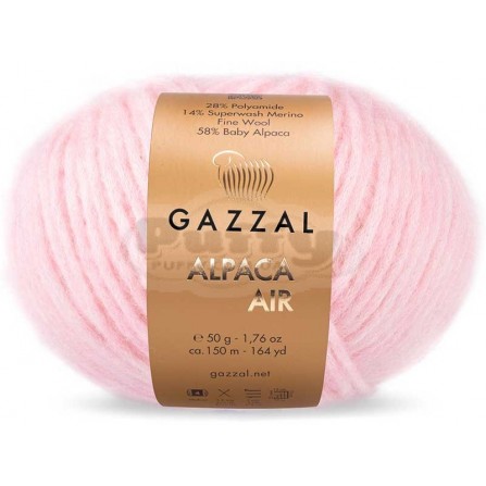 GAZZAL ALPACA AIR 83 блідо-рожевий