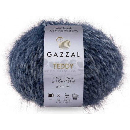 GAZZAL TEDDY 6536 синій