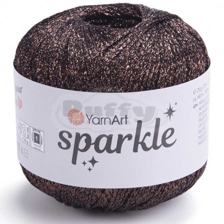 YARNART SPARKLE 1354 шоколад