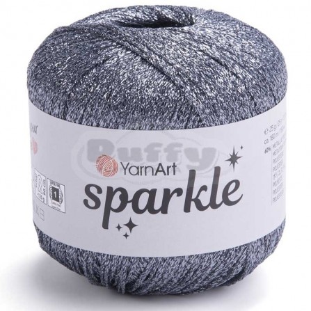 YARNART SPARKLE 1357 середньо-сірий