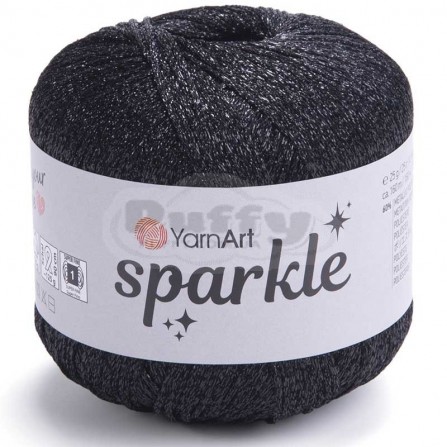 YARNART SPARKLE 1360 чорний