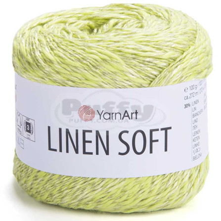 YARNART LINEN SOFT 7311 лимонний