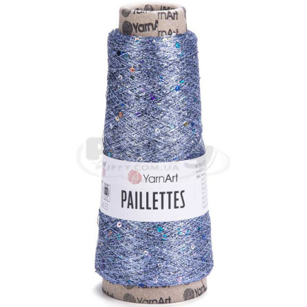 YARNART PAILLETTES 8003 блакитний