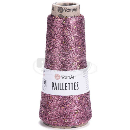 YARNART PAILLETTES 8004 суха троянда