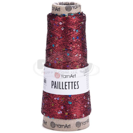 YARNART PAILLETTES 8006 червоний