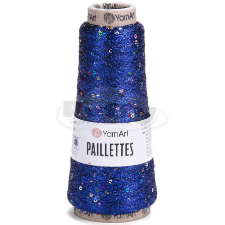 YARNART PAILLETTES 8008 волошка