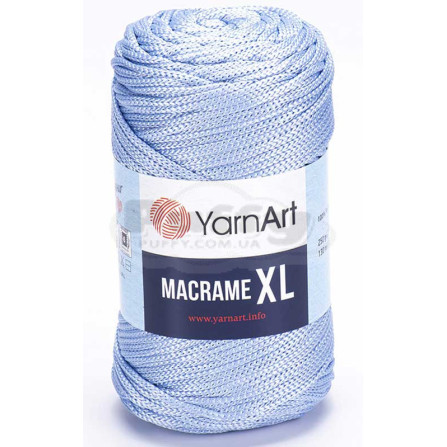 YARNART MACRAME XL 133 яскраво-блакитний