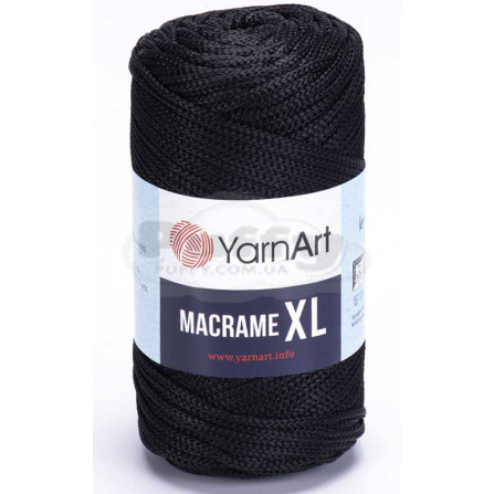 YARNART MACRAME XL 148 чорний