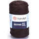 YARNART MACRAME XL 157 темно-коричневий