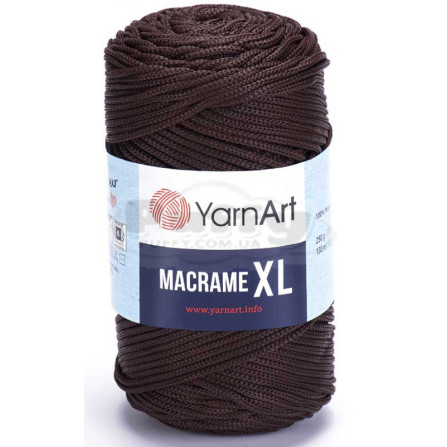 YARNART MACRAME XL 157 темно-коричневий