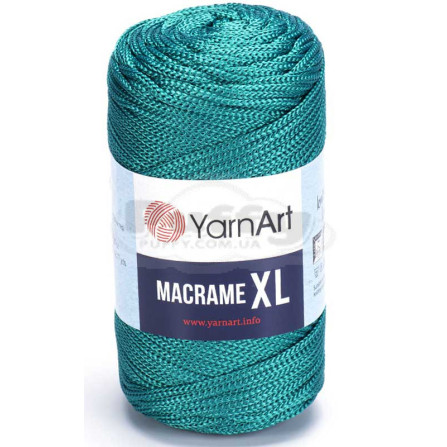 YARNART MACRAME XL 158 павлінова зелень