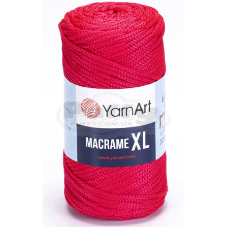 YARNART MACRAME XL 163 криваво-червоний