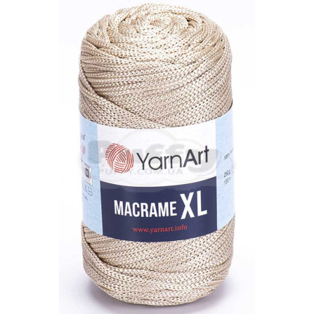 YARNART MACRAME XL 166 бежевий