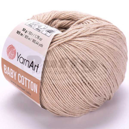 YARNART BABY COTTON 403 бежевий пісок