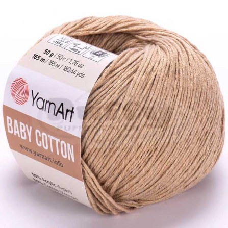 YARNART BABY COTTON 405 беж