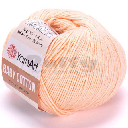 YARNART BABY COTTON 411 абрикосовий