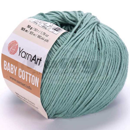 YARNART BABY COTTON 439 лазурний