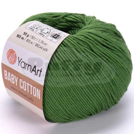 YARNART BABY COTTON 441 базилік