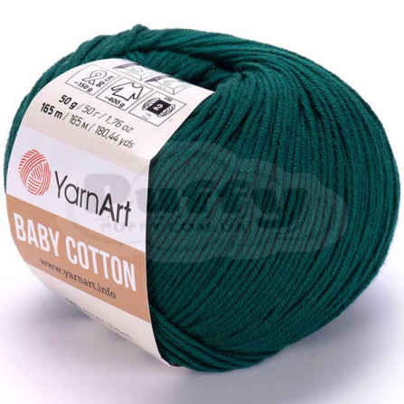 YARNART BABY COTTON 444 петроль