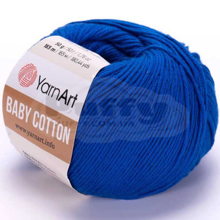 YARNART BABY COTTON 456 волошка