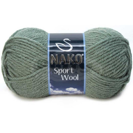 NAKO SPORT WOOL 1631 зеленый миндаль