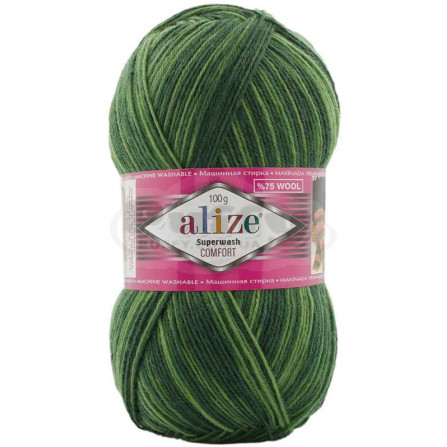 ALIZE SUPERWASH COMFORT SOCKS 8034