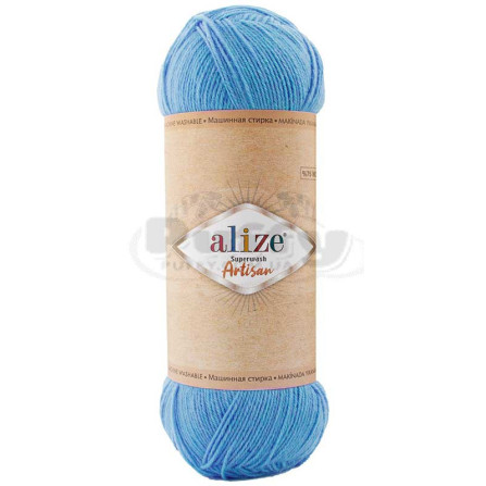 ALIZE SUPERWASH ARTISAN 957 яскраво-бірюзовий