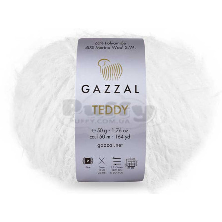 GAZZAL TEDDY 6530 білий