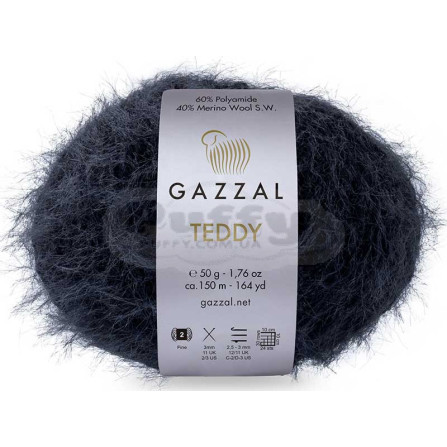 GAZZAL TEDDY 6531 чорний