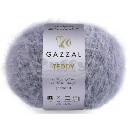 GAZZAL TEDDY 6532 сірий