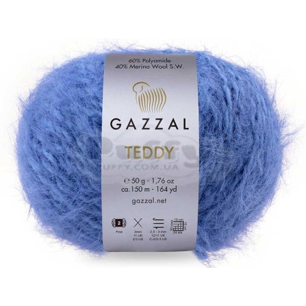 GAZZAL TEDDY 6562 блакитний бузок