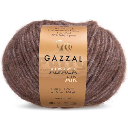 GAZZAL ALPACA AIR 77 світло-коричневий