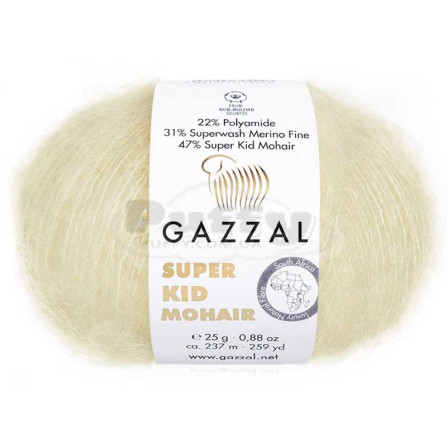 GAZZAL SUPER KID MOHAIR 64408 крем