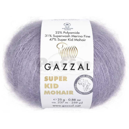 GAZZAL SUPER KID MOHAIR 64413 серо-голубой