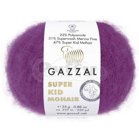 GAZZAL SUPER KID MOHAIR 64415 виолет