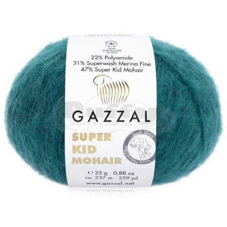 GAZZAL SUPER KID MOHAIR 64425 петрольний