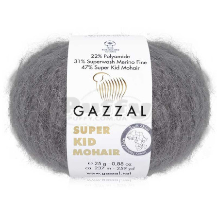 GAZZAL SUPER KID MOHAIR 64433 сіре небо