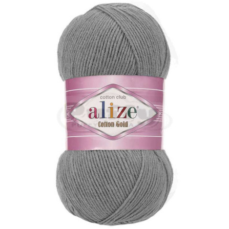 ALIZE COTTON GOLD 828 вугільно-сірий меланж