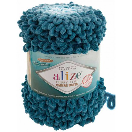 ALIZE PUFFY FINE OMBRE BATIK 7263