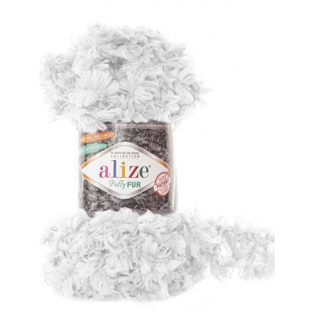 ALIZE PUFFY FUR 6100 білий