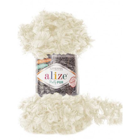 ALIZE PUFFY FUR 6113 кремовий