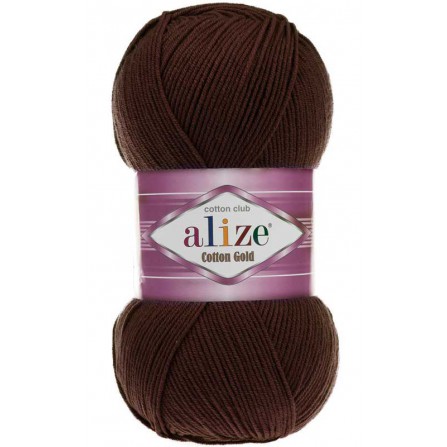 ALIZE COTTON GOLD 26 темно-коричневий